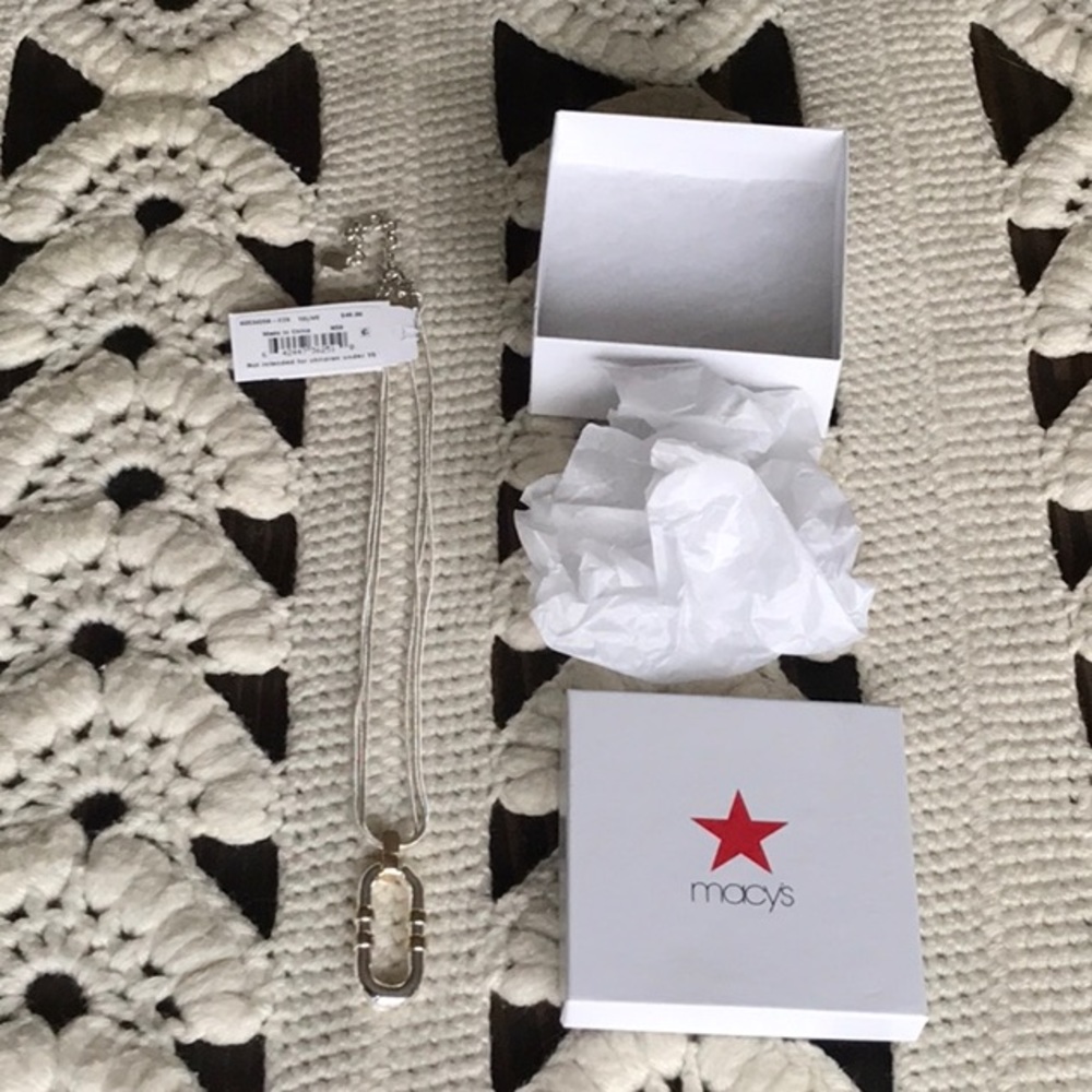 NWT Lauren Ralph Lauren Silver & Gold Necklace - Picture 2 of 8